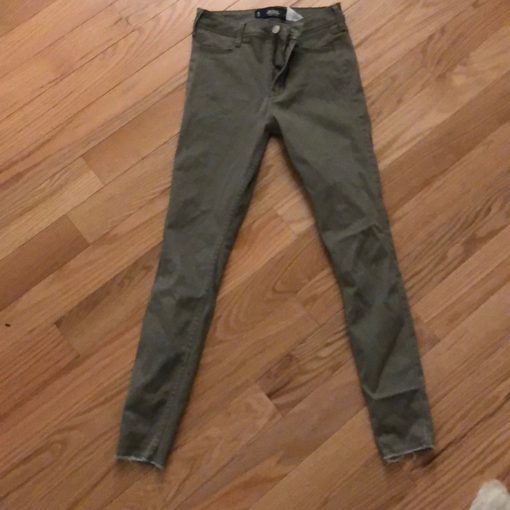 hollister jean leggings